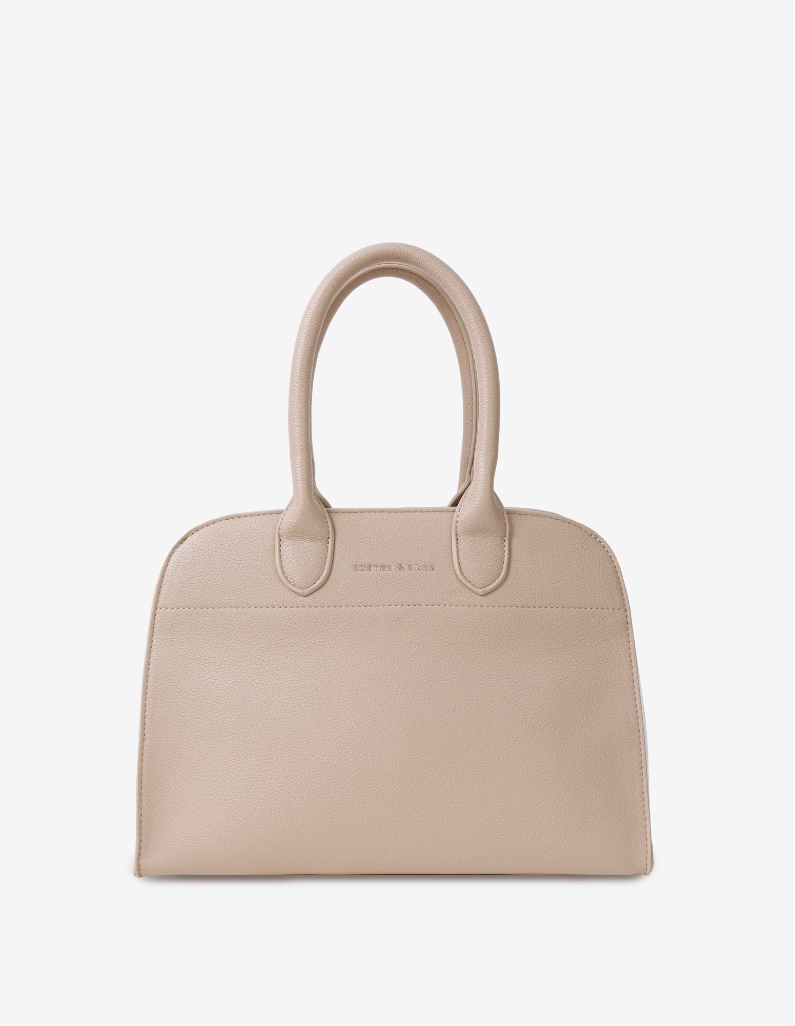 Clemence Medium Tote Bag - Stone