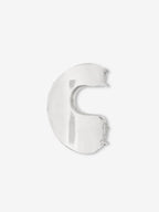 Colette Metal Hair Claw Clip - Silver