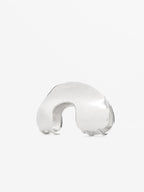 Colette Metal Hair Claw Clip - Silver