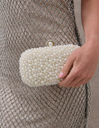Cosmo Pearl Clutch Bag