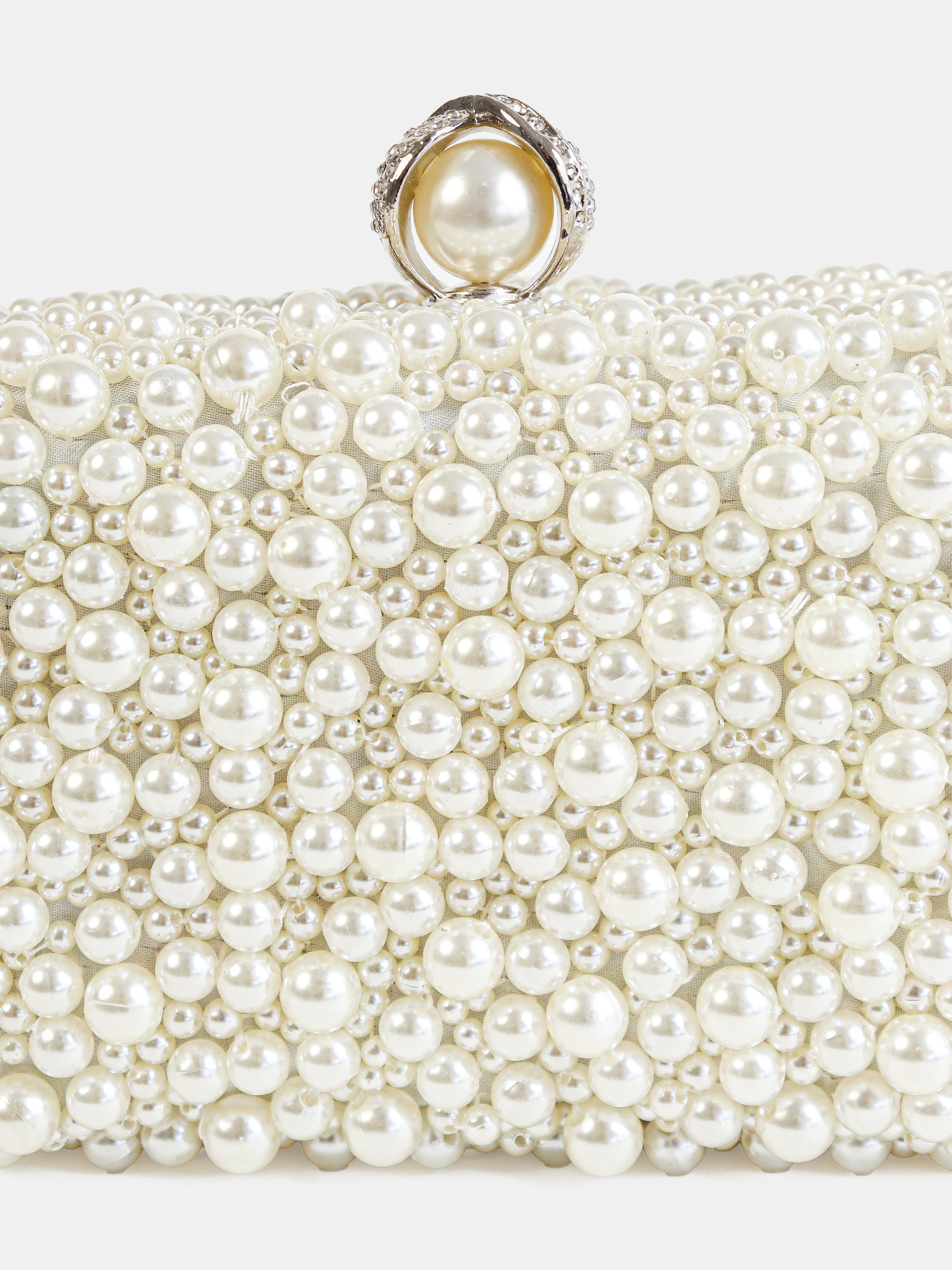 Cosmo Pearl Clutch Bag