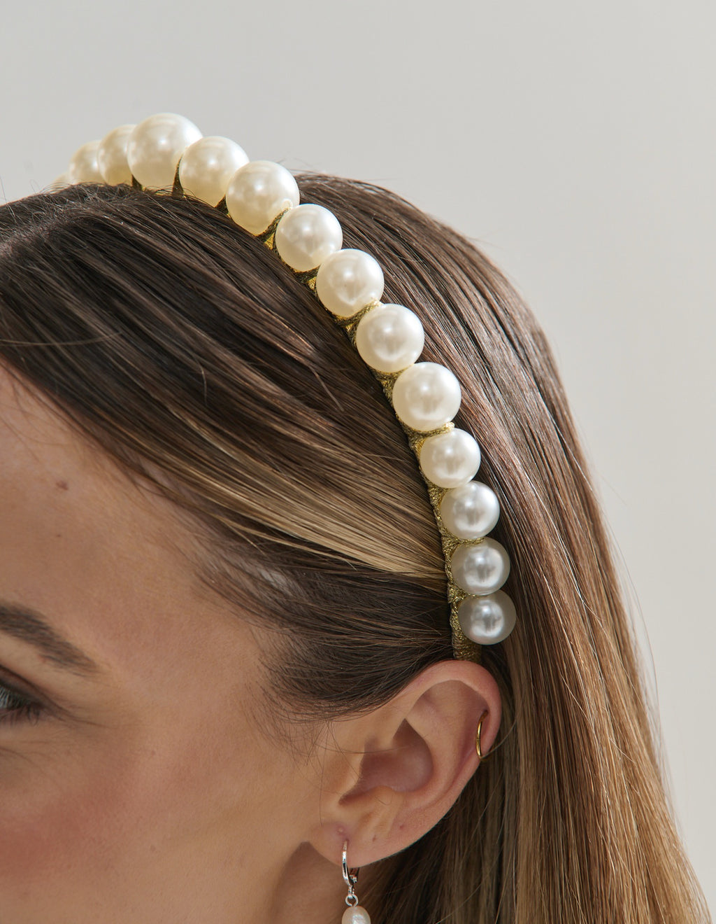 Emma Pearl Statement Headband
