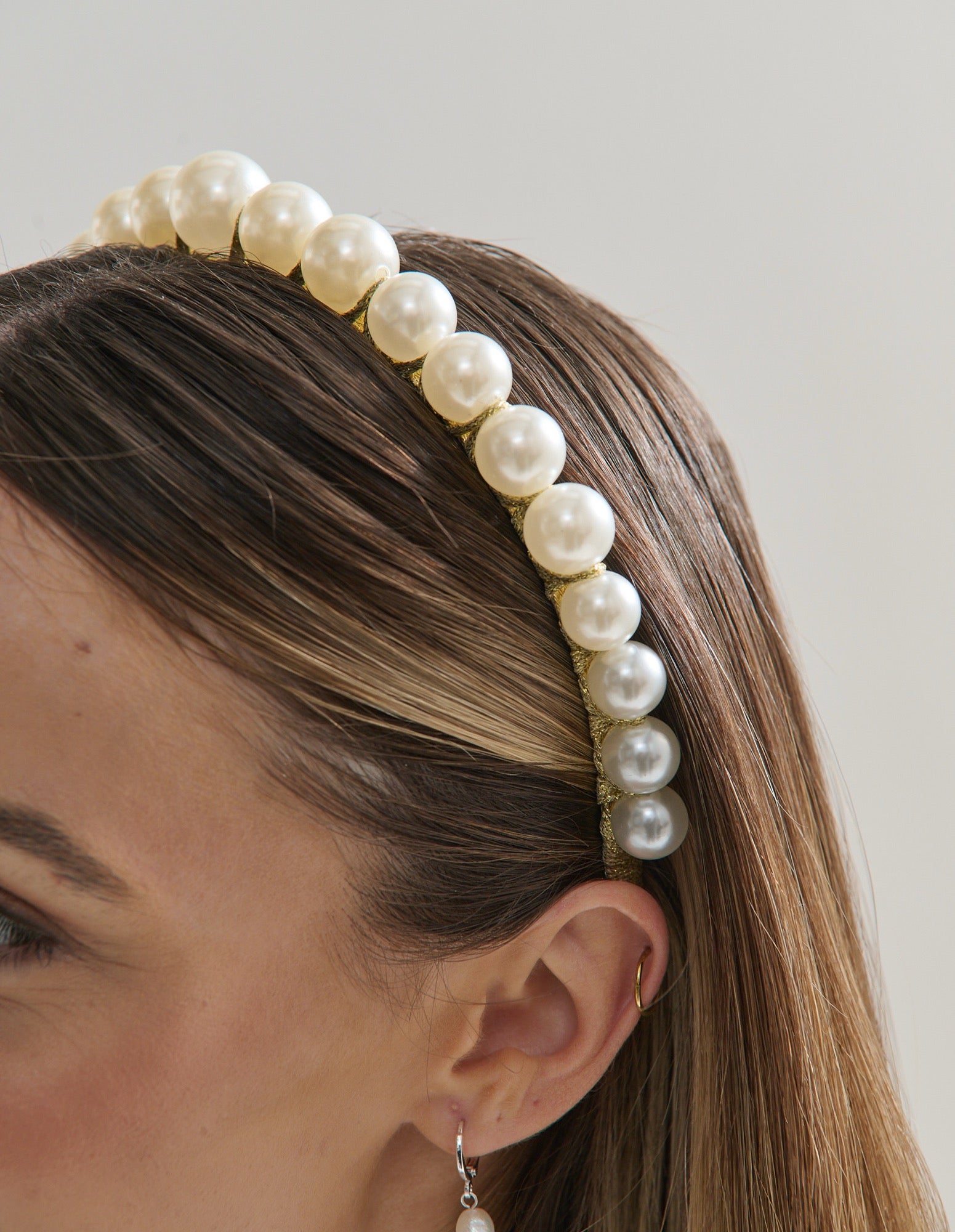Emma Pearl Statement Headband