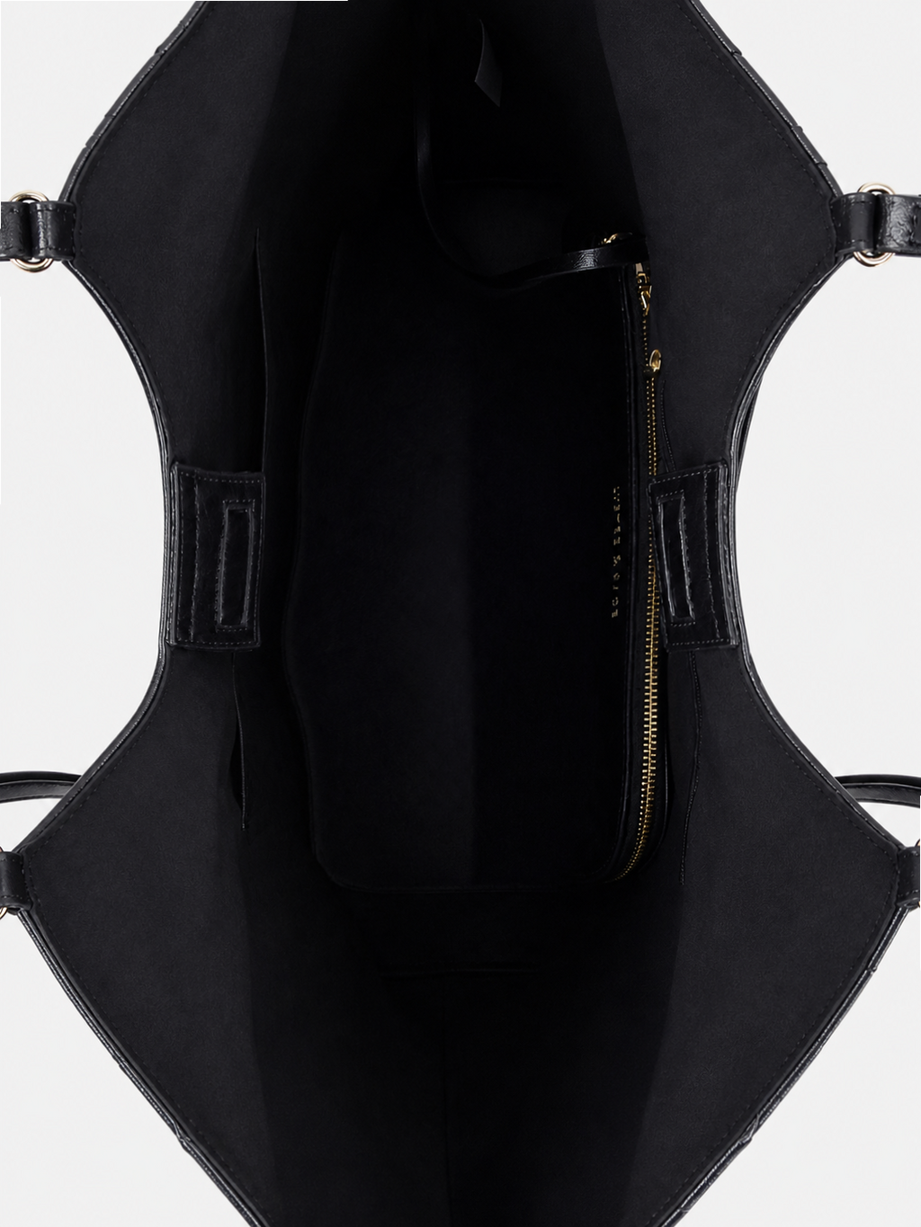Everyday Woven Tote Bag - Black