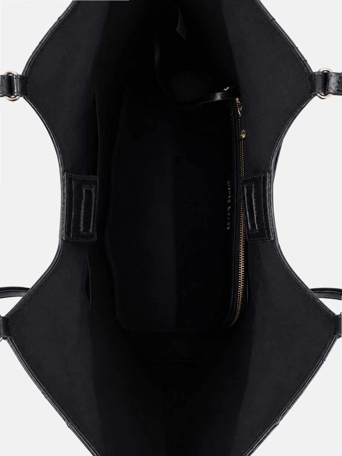 Everyday Woven Tote Bag - Black