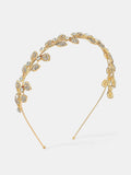 Fairy Leaf Crystal Statement Headband