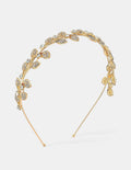 Fairy Leaf Crystal Statement Headband