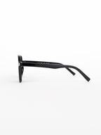 Giselle Aviator Sunglasses - Black