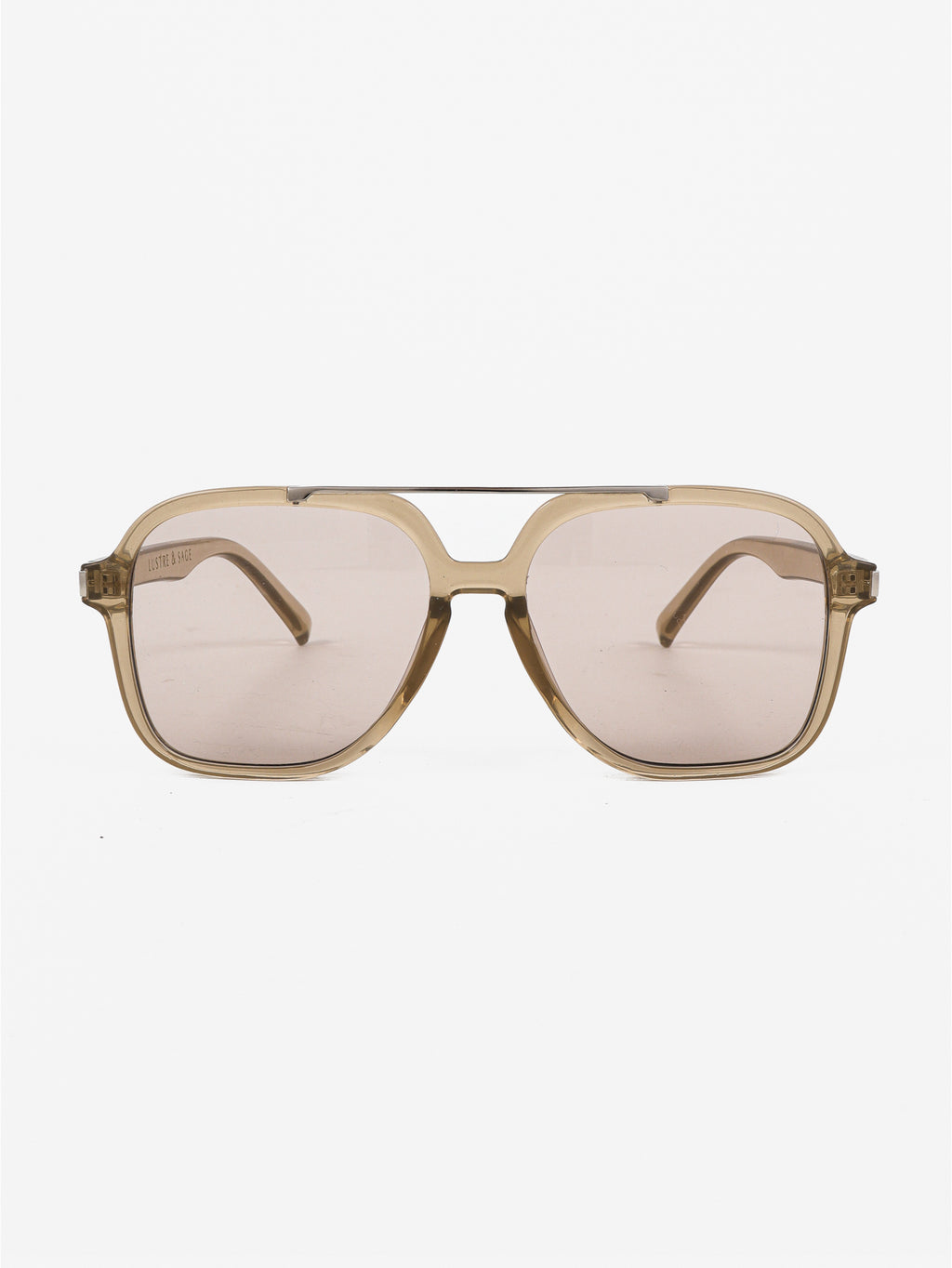 Giselle Aviator Sunglasses - Grey