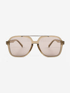 Giselle Aviator Sunglasses - Grey