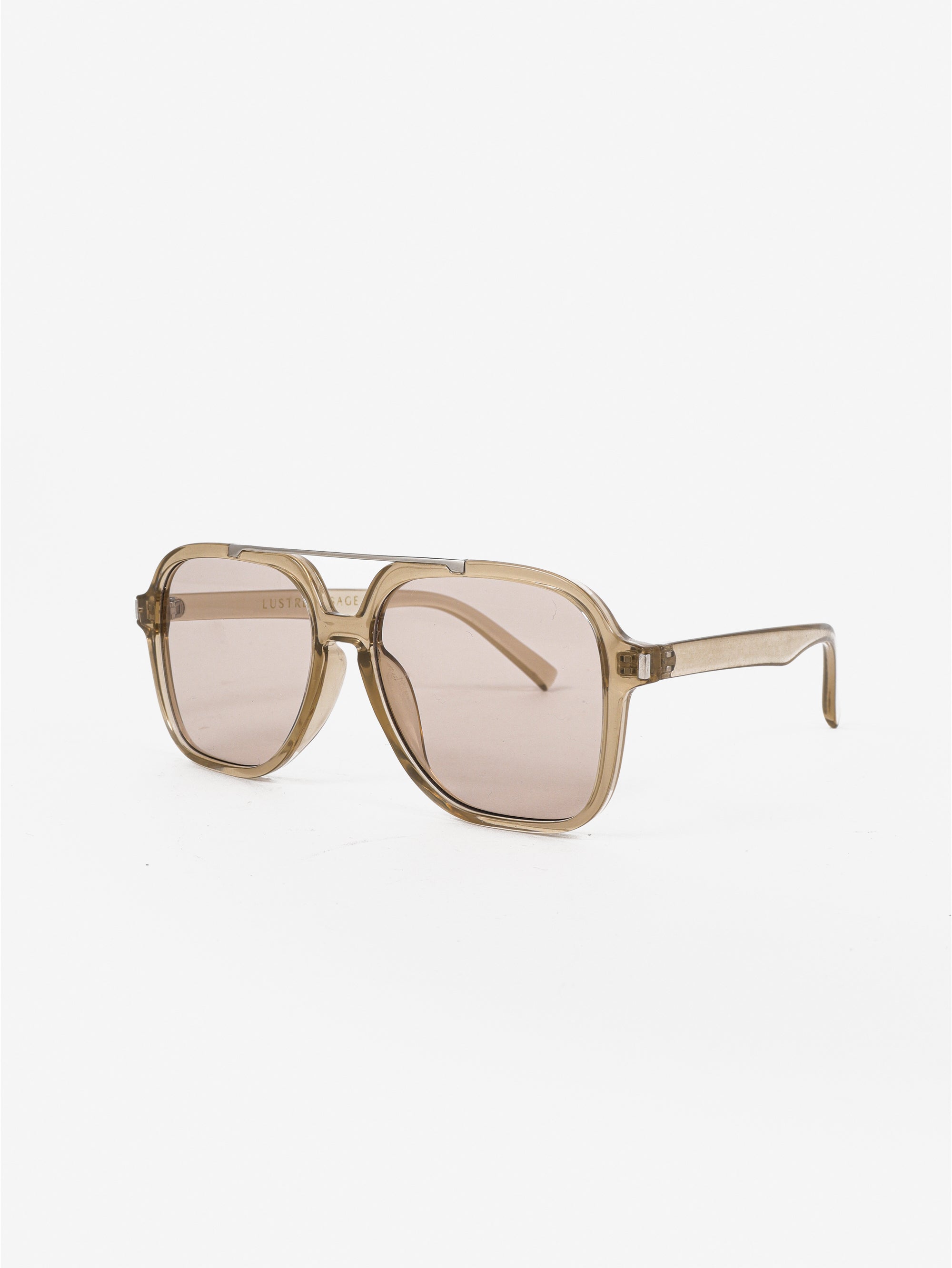 Giselle Aviator Sunglasses - Grey