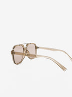 Giselle Aviator Sunglasses - Grey