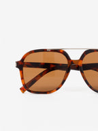 Giselle Aviator Sunglasses - Tort