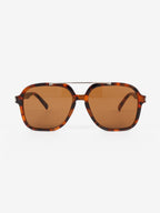 Giselle Aviator Sunglasses - Tort