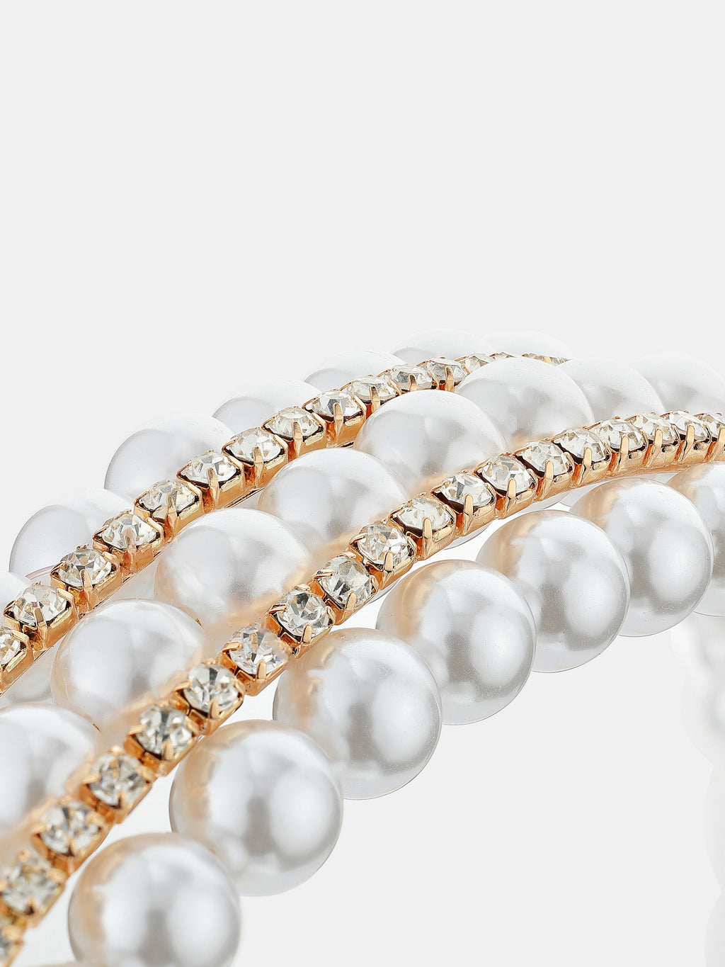 Harper Triple Pearl Headband