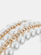 Harper Triple Pearl Headband