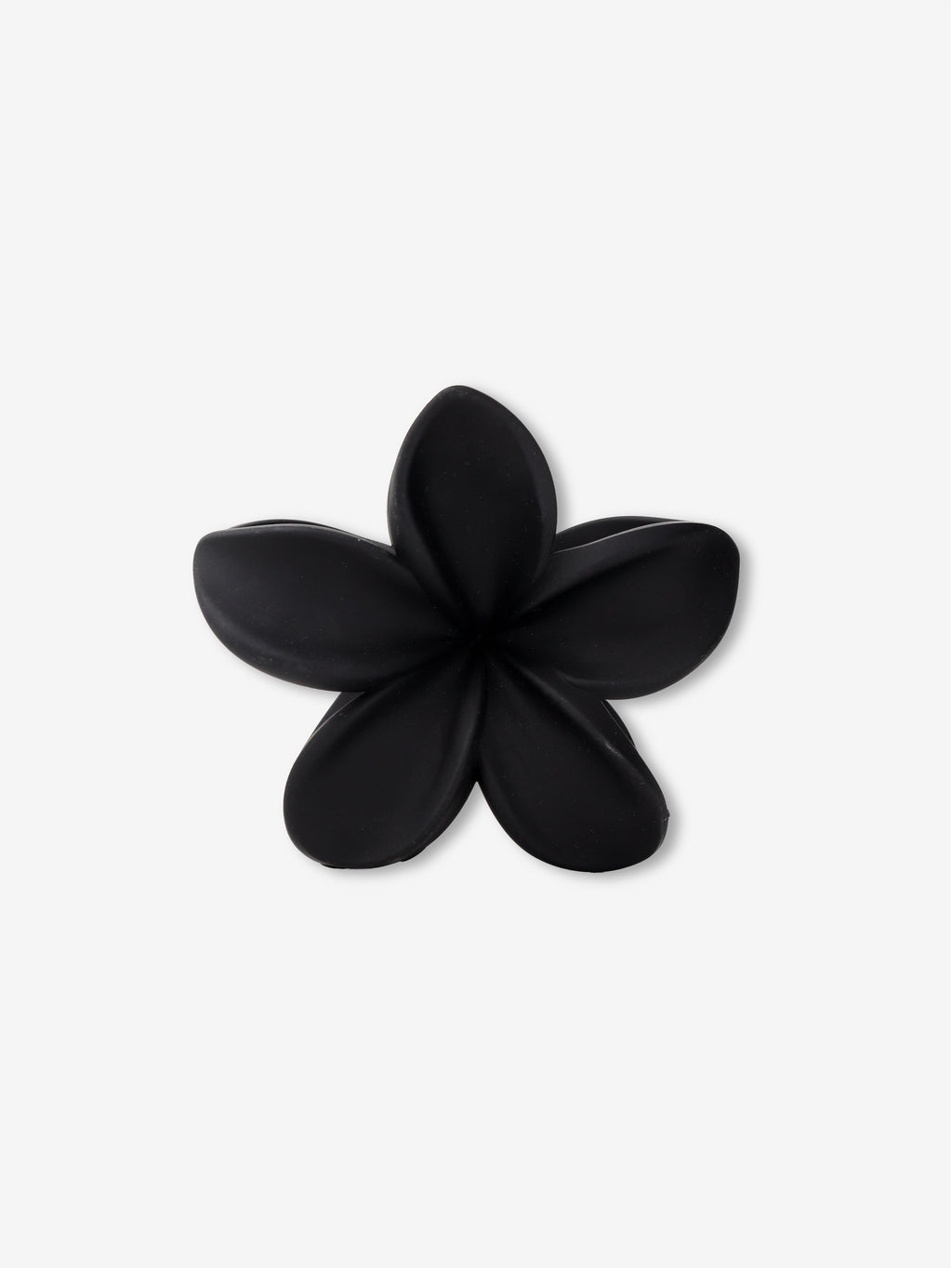 Hibiscus Matte Flower Claw Clip