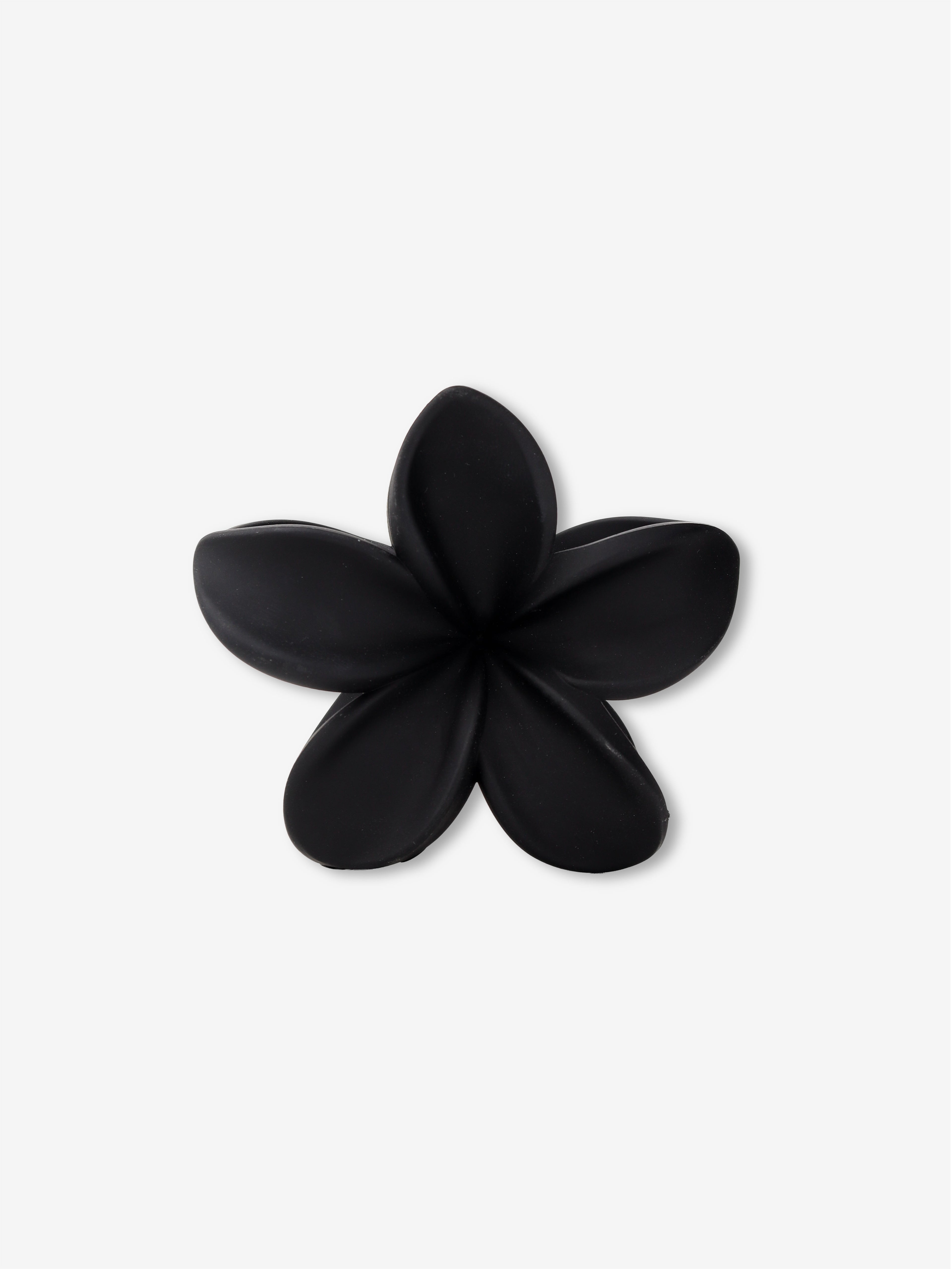 Hibiscus Matte Flower Claw Clip