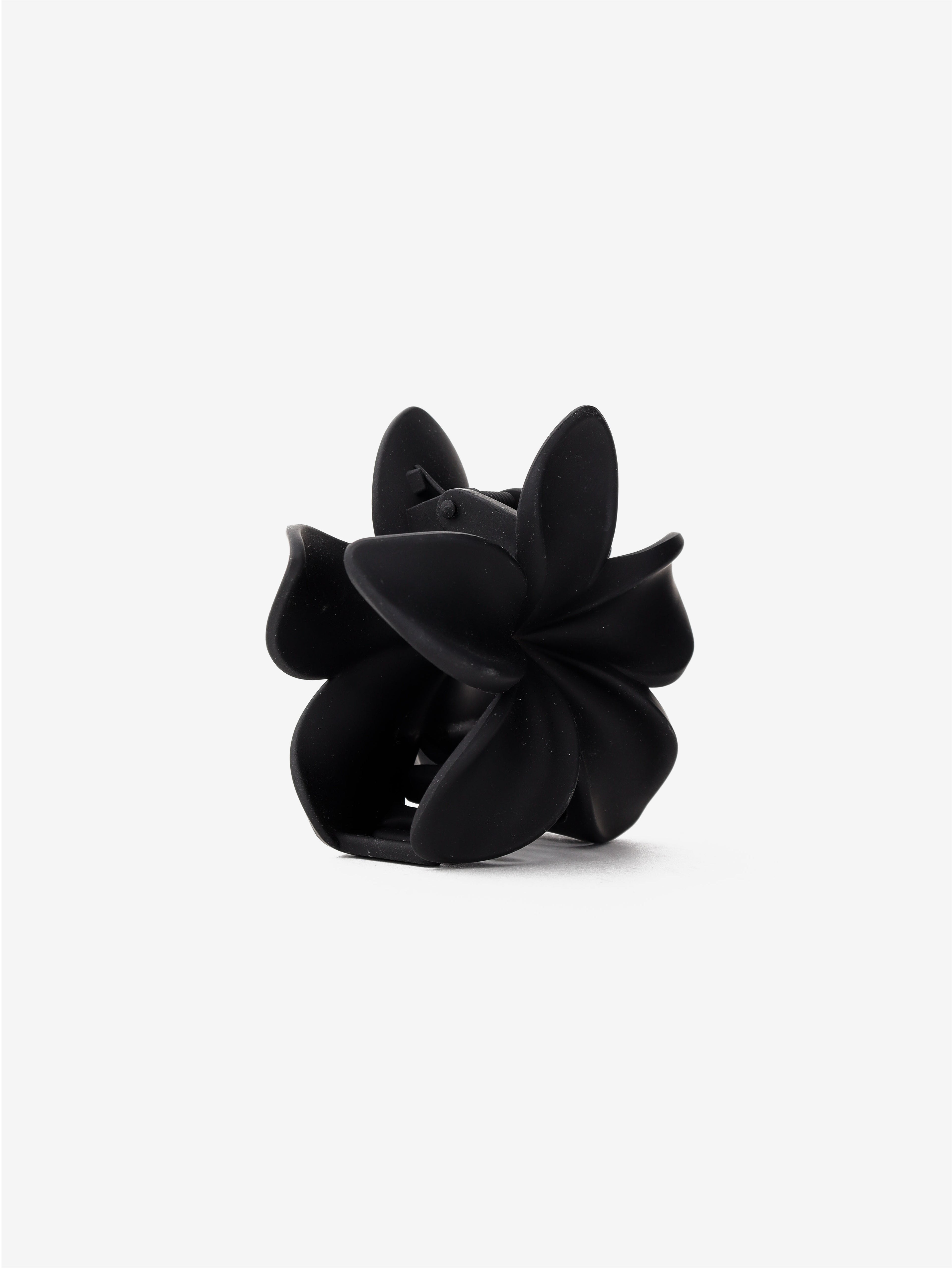 Hibiscus Matte Flower Claw Clip