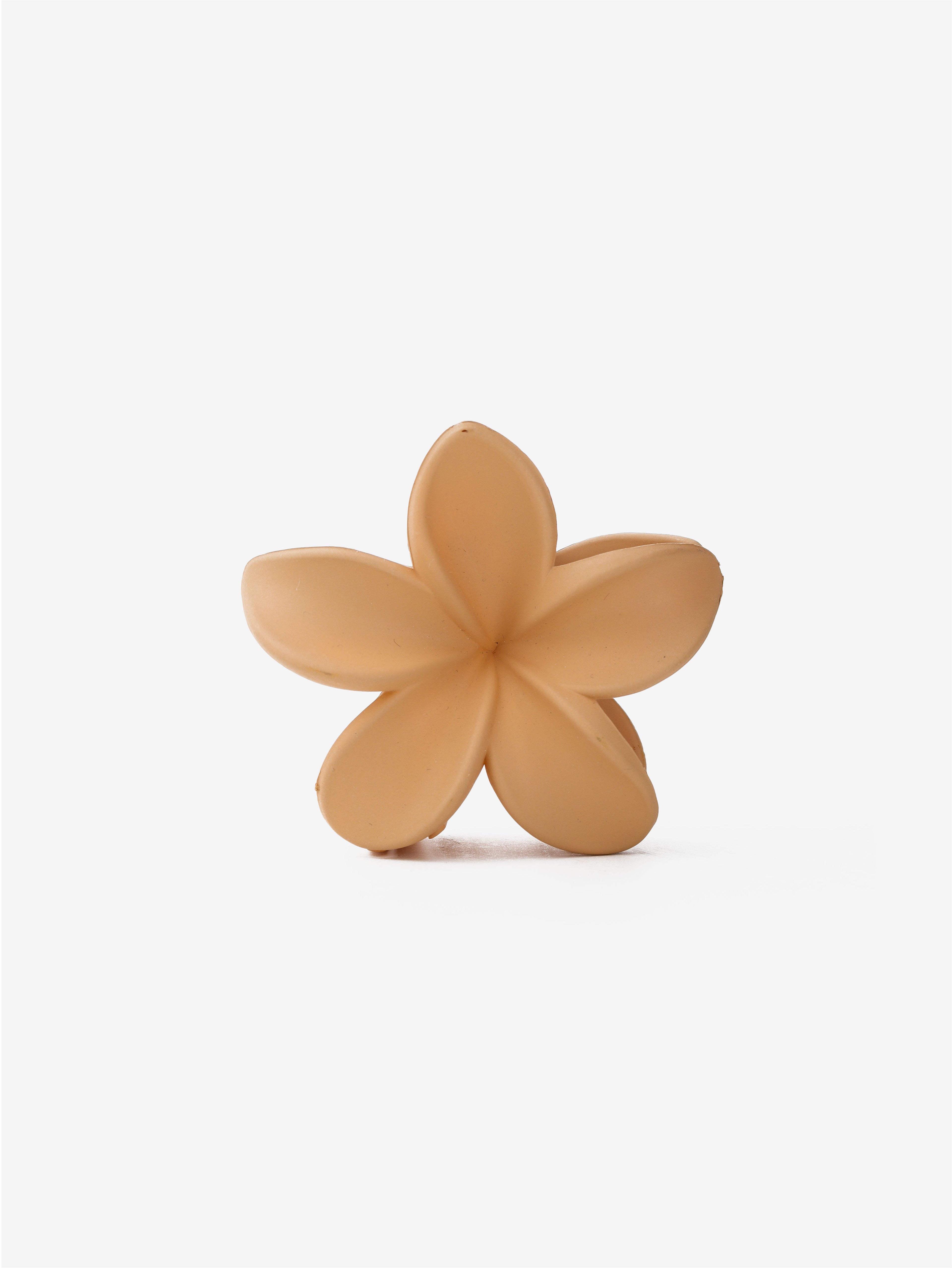 Hibiscus Matte Flower Claw Clip