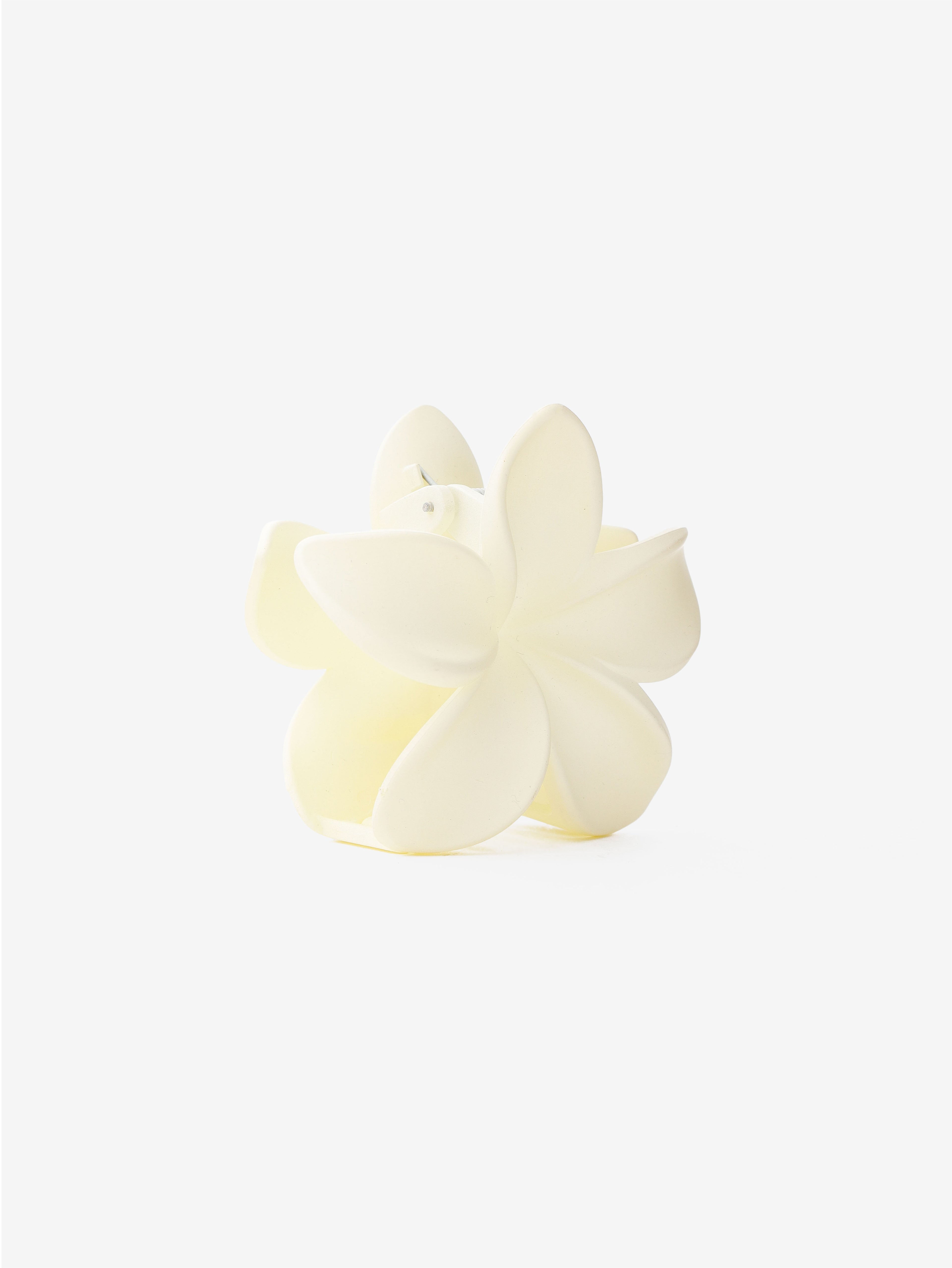 Hibiscus Matte Flower Claw Clip