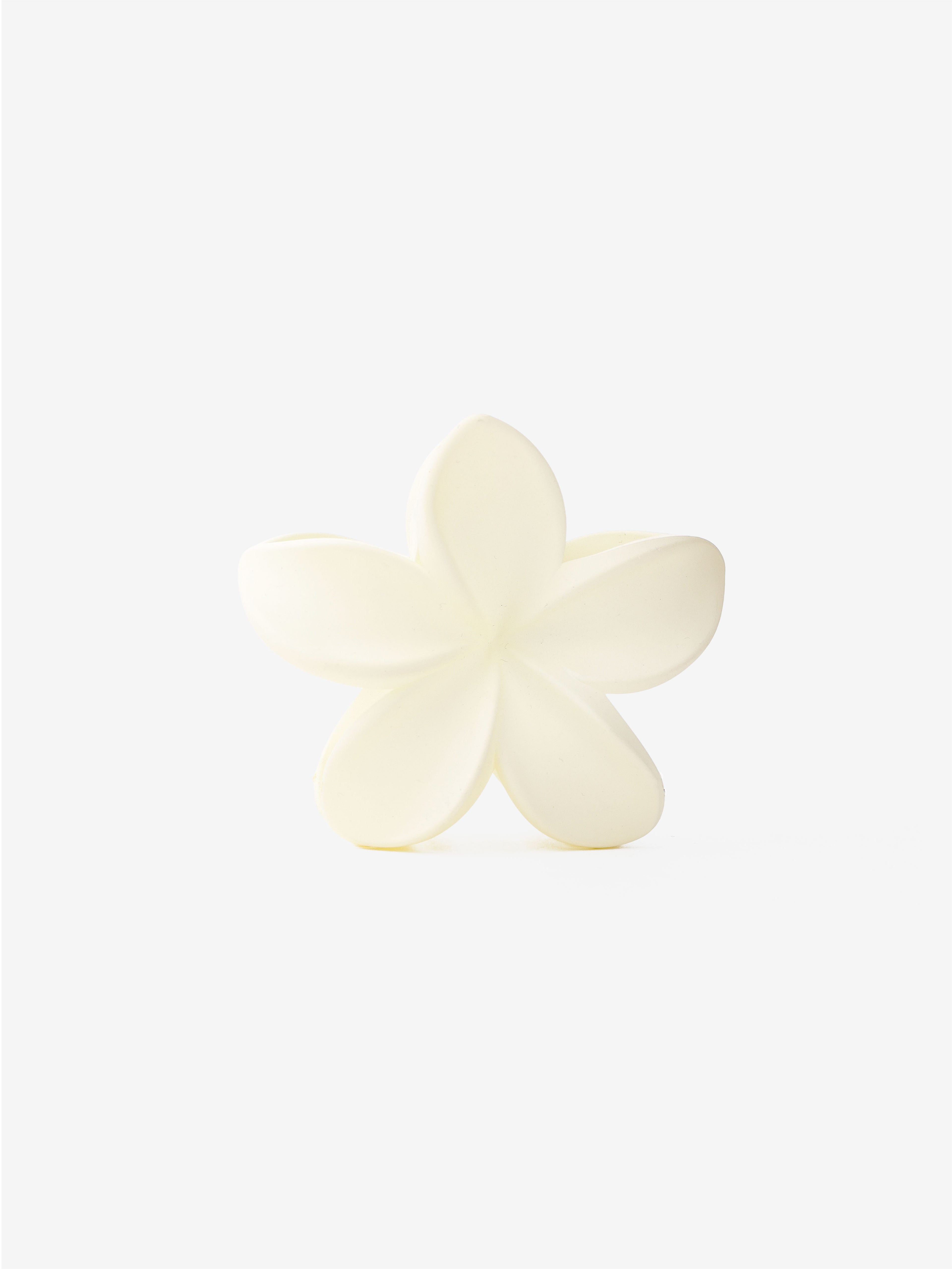Hibiscus Matte Flower Claw Clip