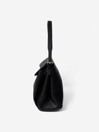 Isabeau Classic Shoulder Bag - Black