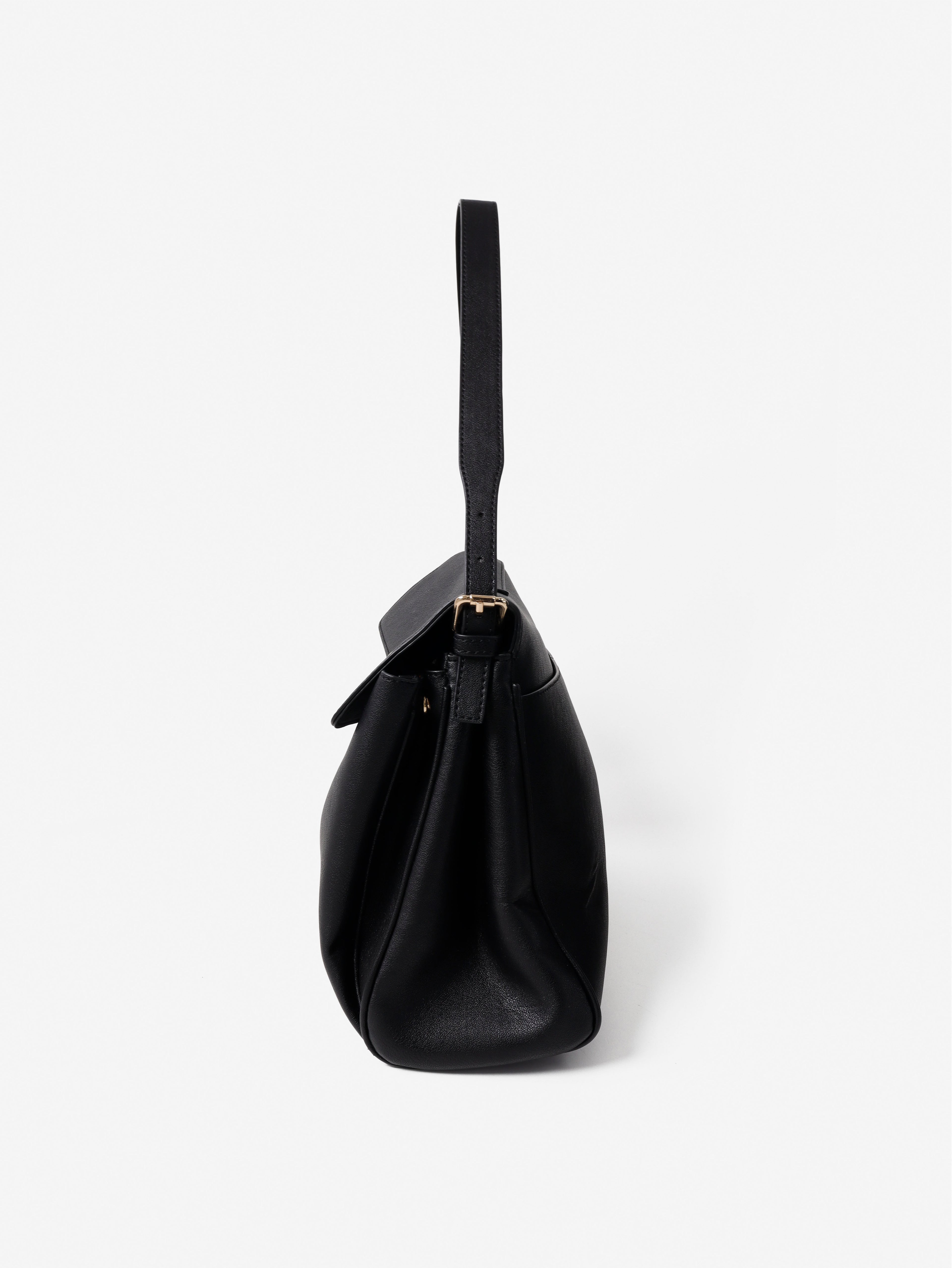 Isabeau Classic Shoulder Bag - Black