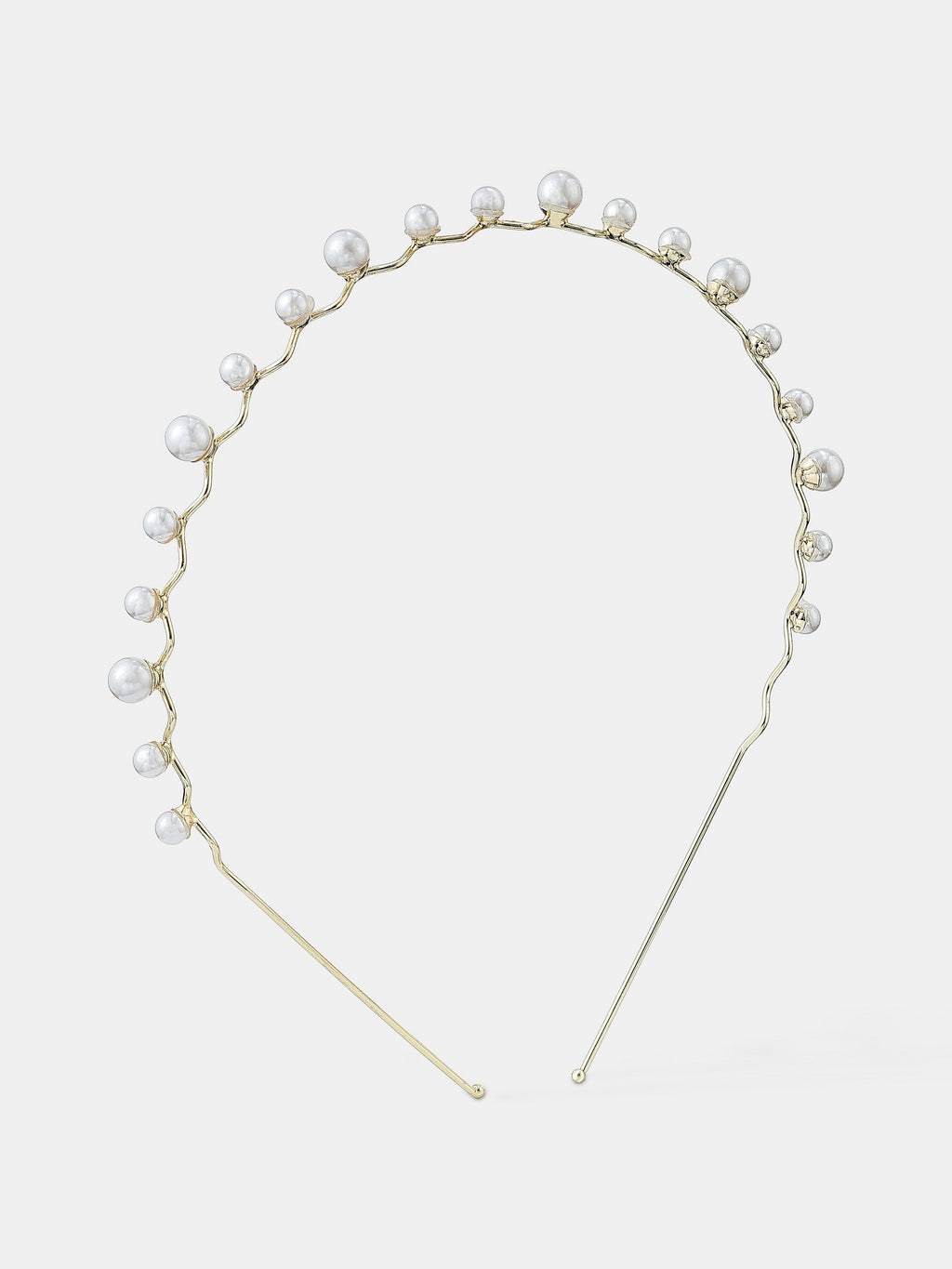 Isla Dainty Pearl Statement Headband