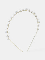 Isla Dainty Pearl Statement Headband