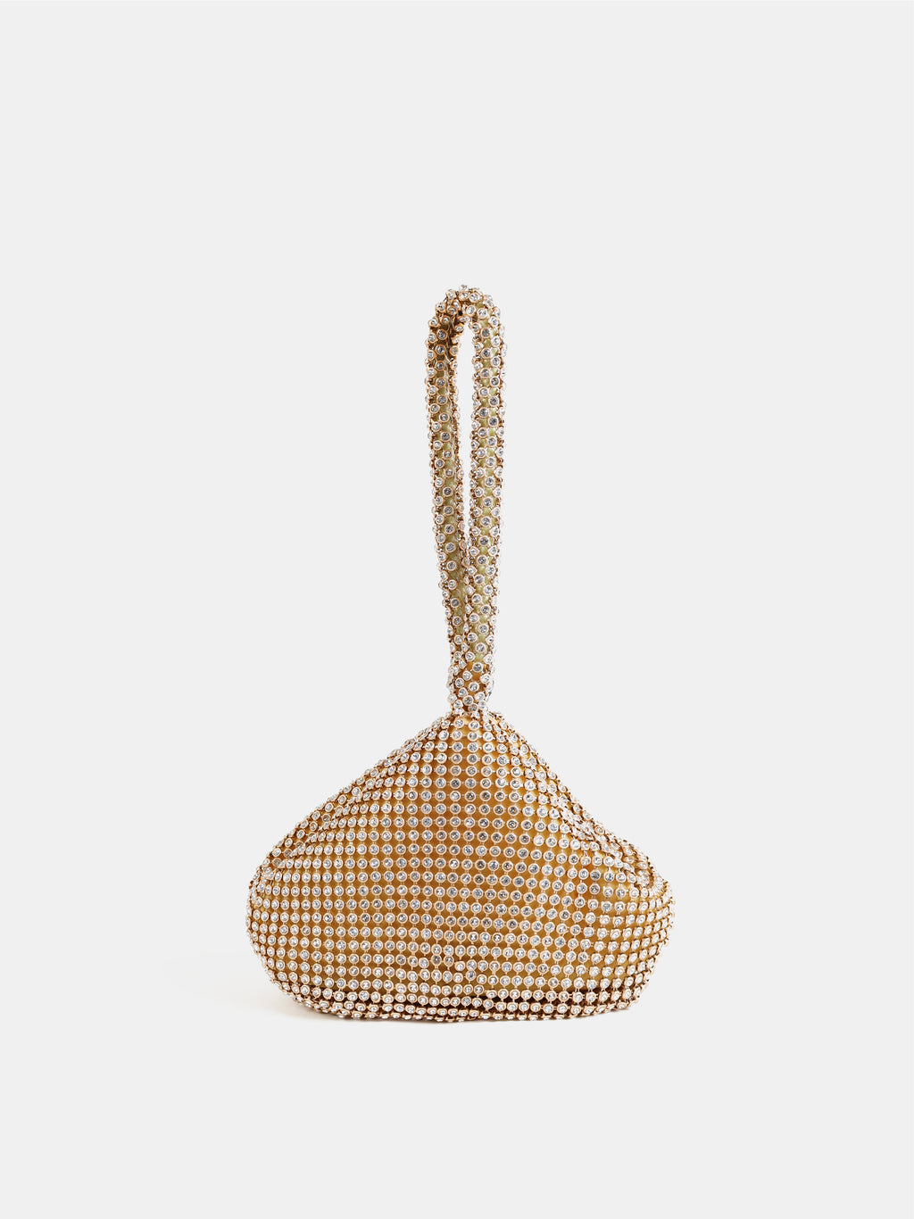 Jada Diamanté Wristlet Bag - Gold