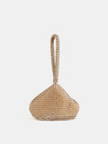 Jada Diamanté Wristlet Bag - Gold