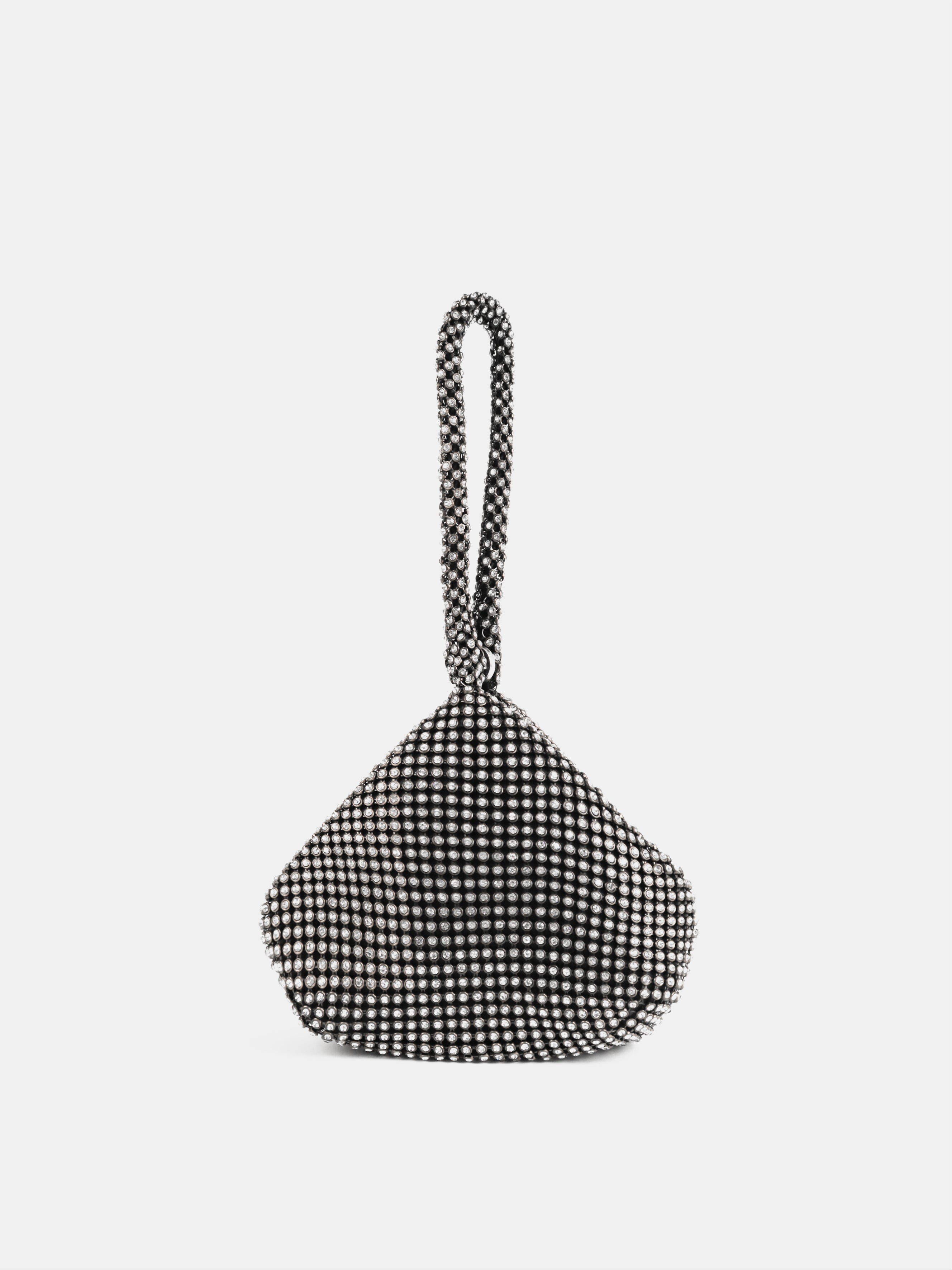 Jada Diamanté Wristlet Bag - Black