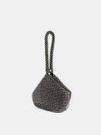 Jada Diamanté Wristlet Bag - Black
