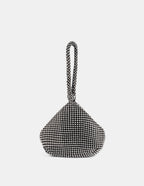 Jada Diamanté Wristlet Bag - Black