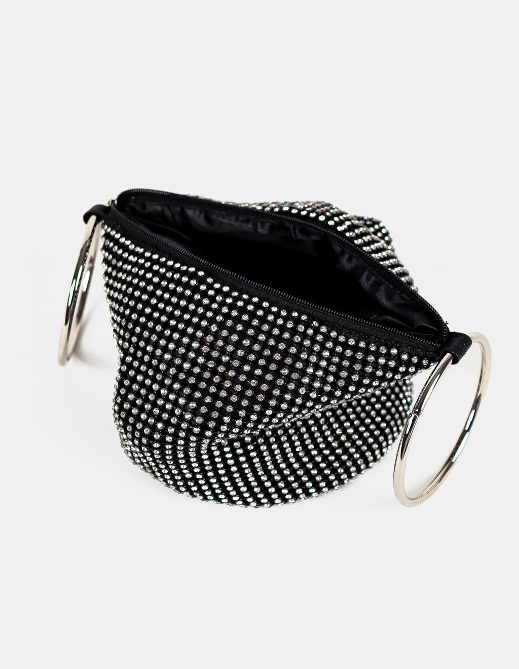 Jada Glomesh Evening Bag - Black