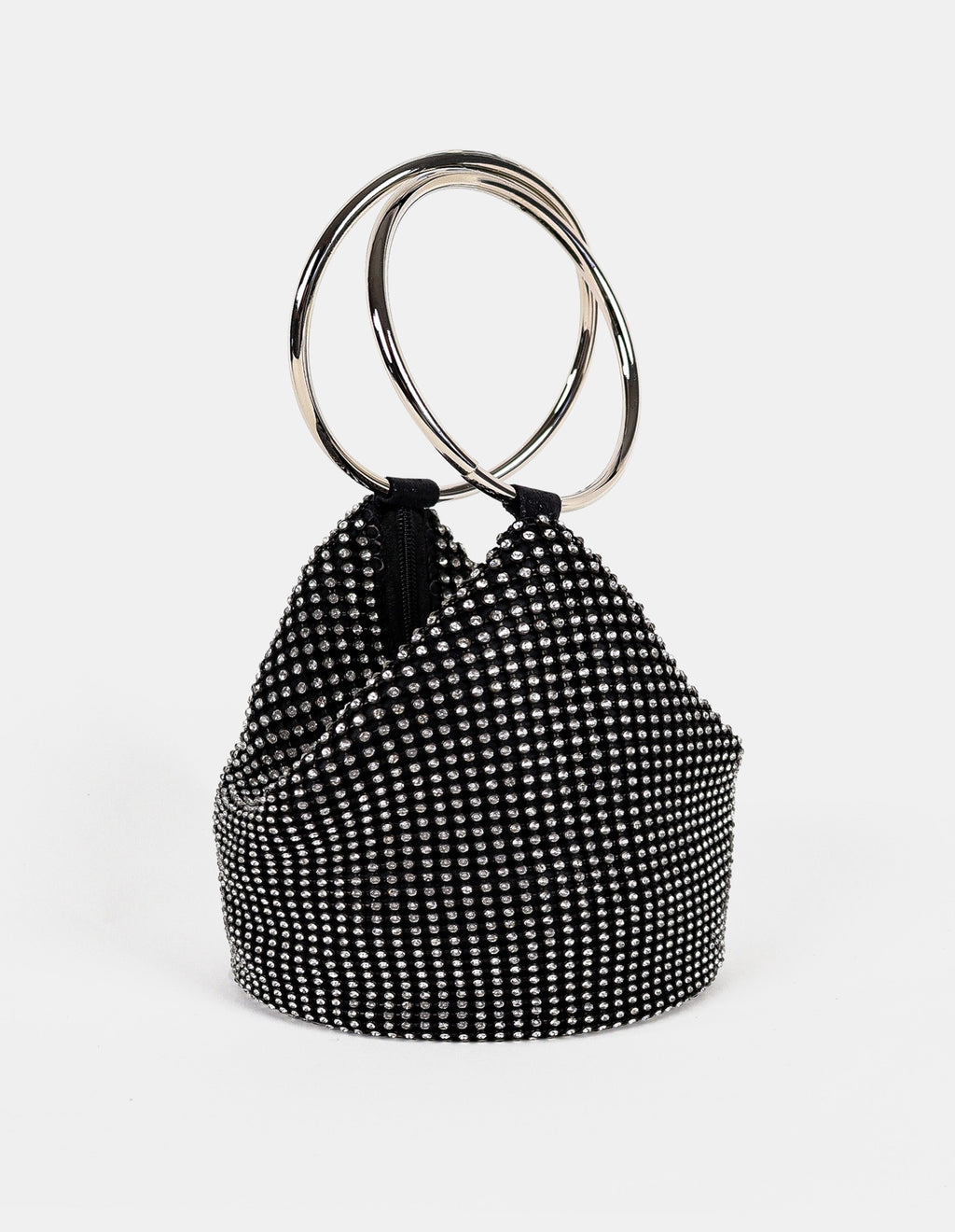 Jada Glomesh Evening Bag - Black