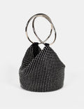 Jada Glomesh Evening Bag - Black
