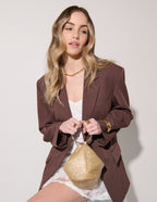 Jada Glomesh Evening Bag - Gold