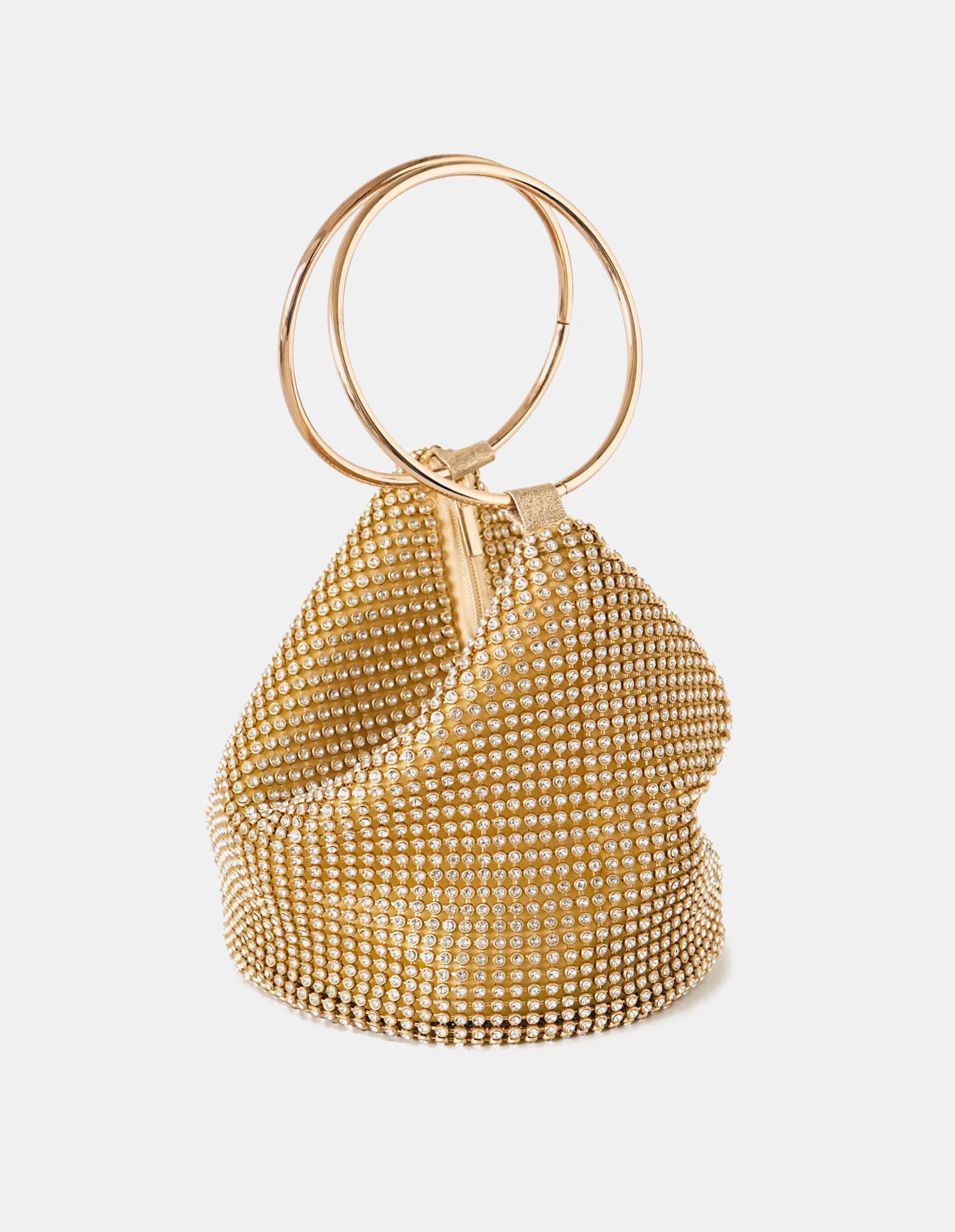 Jada Glomesh Evening Bag - Gold