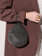 Jada Glomesh Evening Bag - Black
