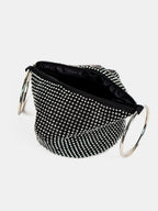 Jada Glomesh Evening Bag - Black