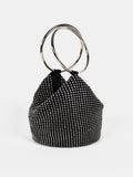 Jada Glomesh Evening Bag - Black