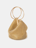 Jada Glomesh Evening Bag - Gold