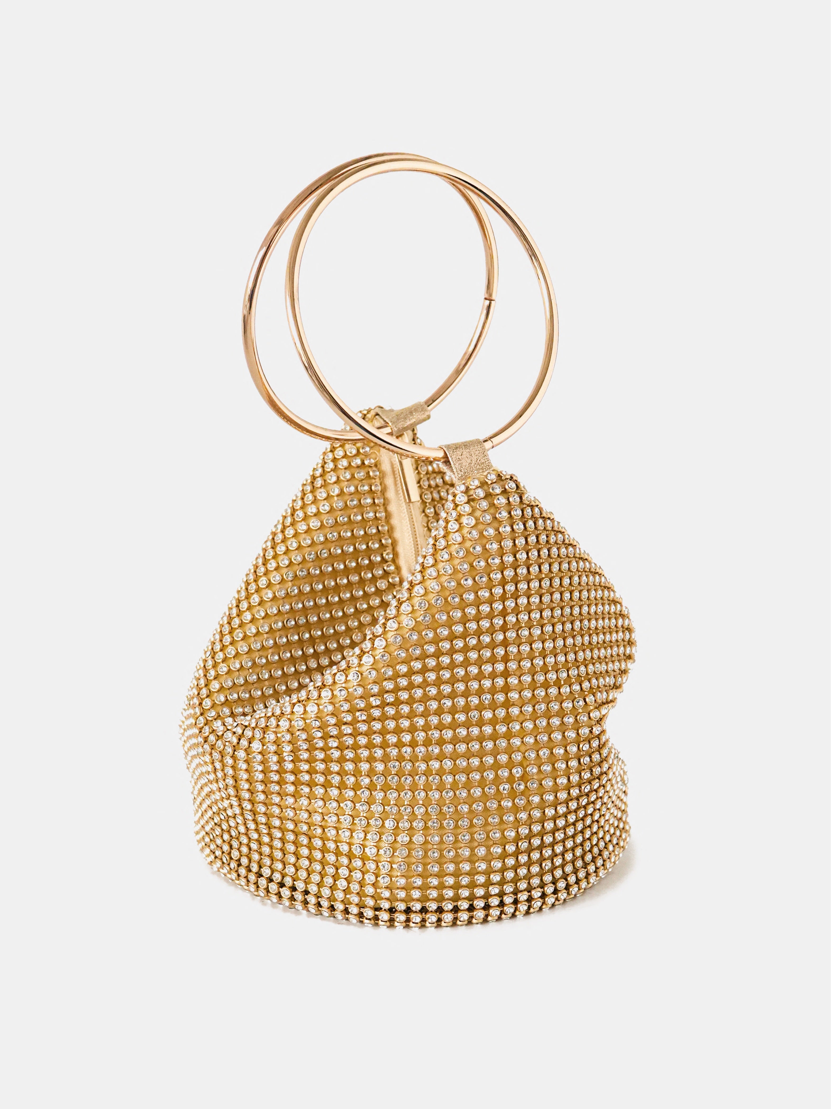 Jada Glomesh Evening Bag - Gold