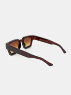 Jury Rectangular Sunglasses - Brown