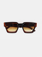 Jury Rectangular Sunglasses - Brown
