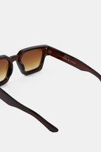 Jury Rectangular Sunglasses - Brown