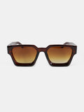 Jury Rectangular Sunglasses - Brown