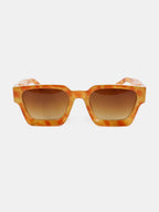 Jury Rectangular Sunglasses - Vintage Tortoiseshell
